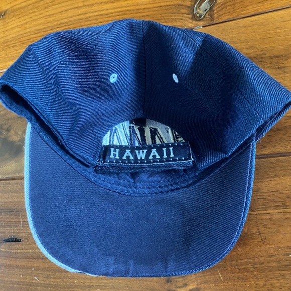 Chelona Hawaii Blue White Souvenir Baseball Cap (OS for Youth) - Picture 2 of 3